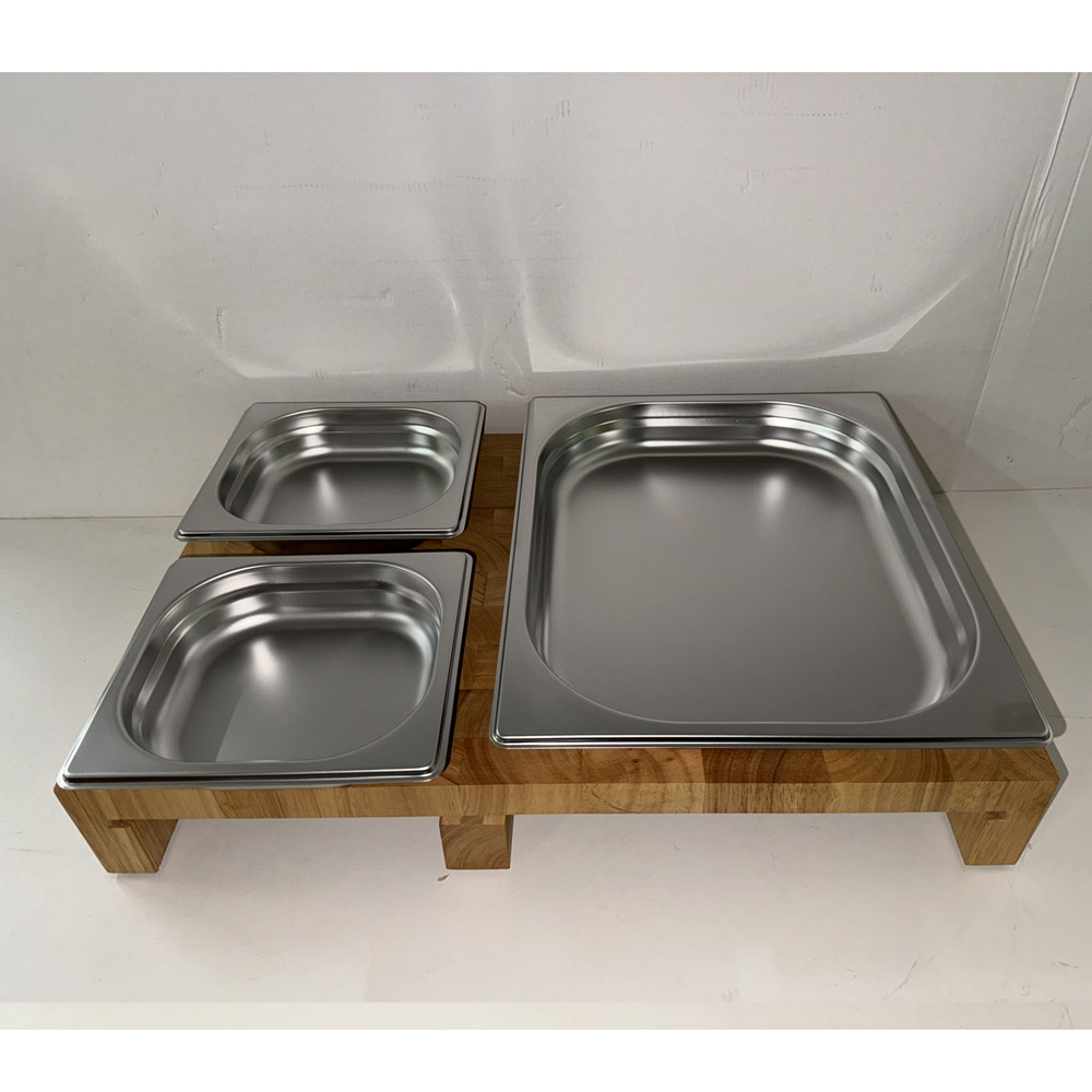 Continenta Schneidebrett Holz braun 50 x 32,5 x 8cm