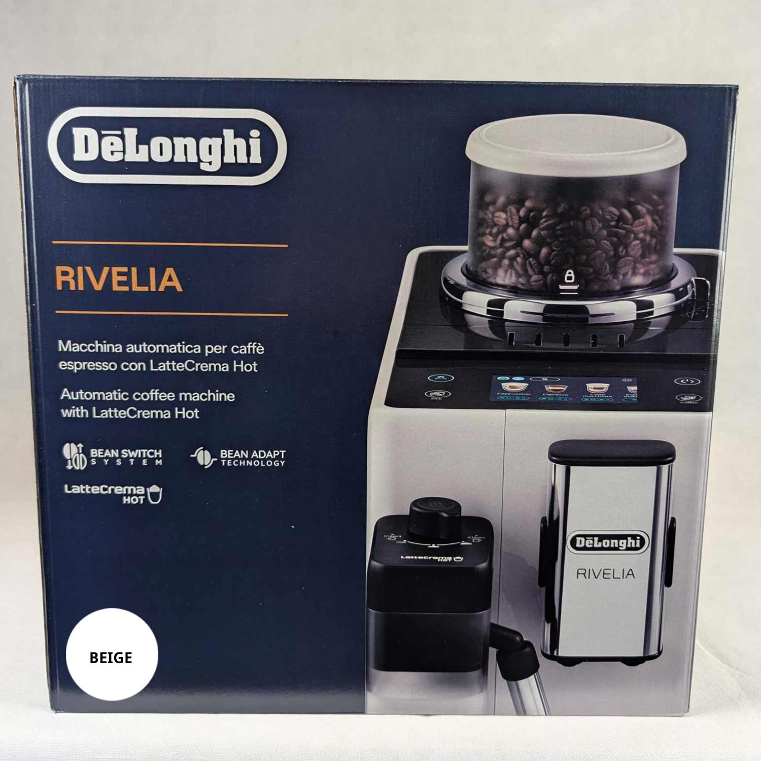 DeLonghi Rivelia EXAM 440.55.BG Kaffeevollautomat beige