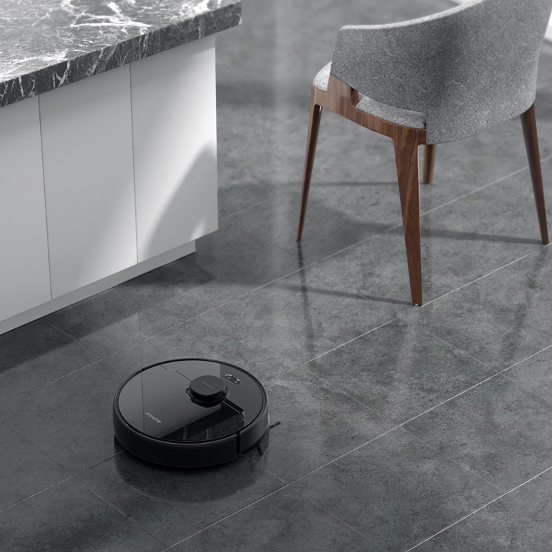 Dreame D9 Max Staubsaugerrobotor mit Wischfunktion schwarz