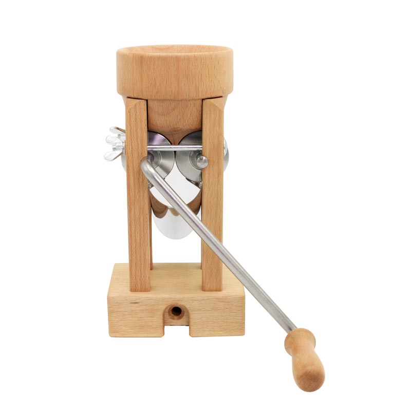 Eschenfelder Korn-Quetsche Tischmodell Holztrichter