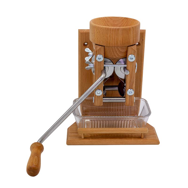 Eschenfelder Korn-Quetsche Wandmodell mit Holztrichter