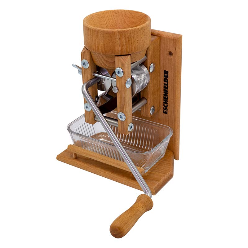 Eschenfelder Korn-Quetsche Wandmodell mit Holztrichter