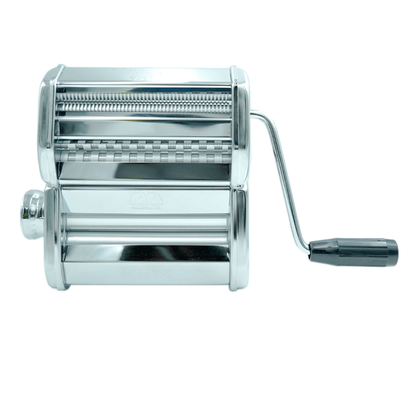 Marcato AT-MOT-220V Nudelmaschine Atlas mit Motor Edelstahl silber