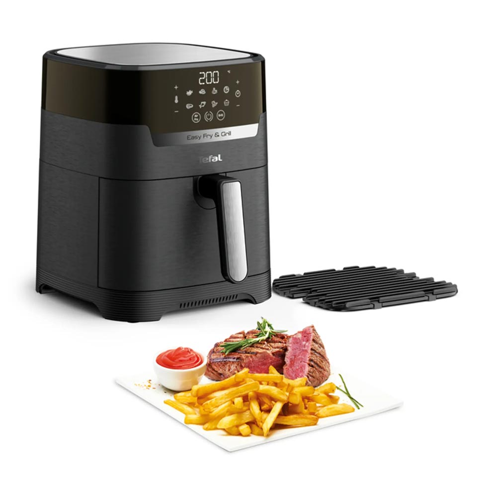Tefal EY5058 Easy Fry & Grill Heißluftfritteuse schwarz