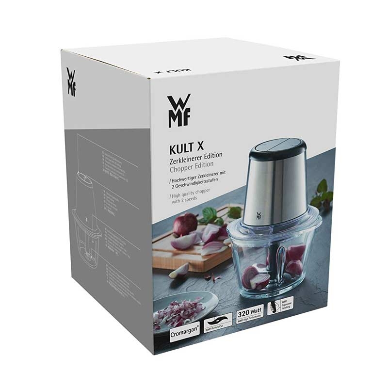 WMF Kult X Edition Zerkleinerer mit Glasbehälter