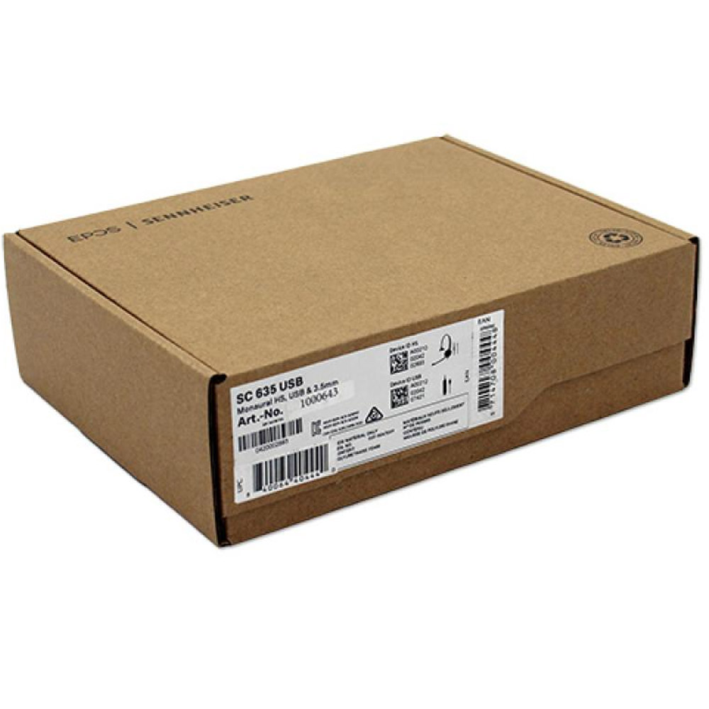 EPOS Impact SC 635 USB-A/3,5mm mono DECT-Headset (2.Wahl)