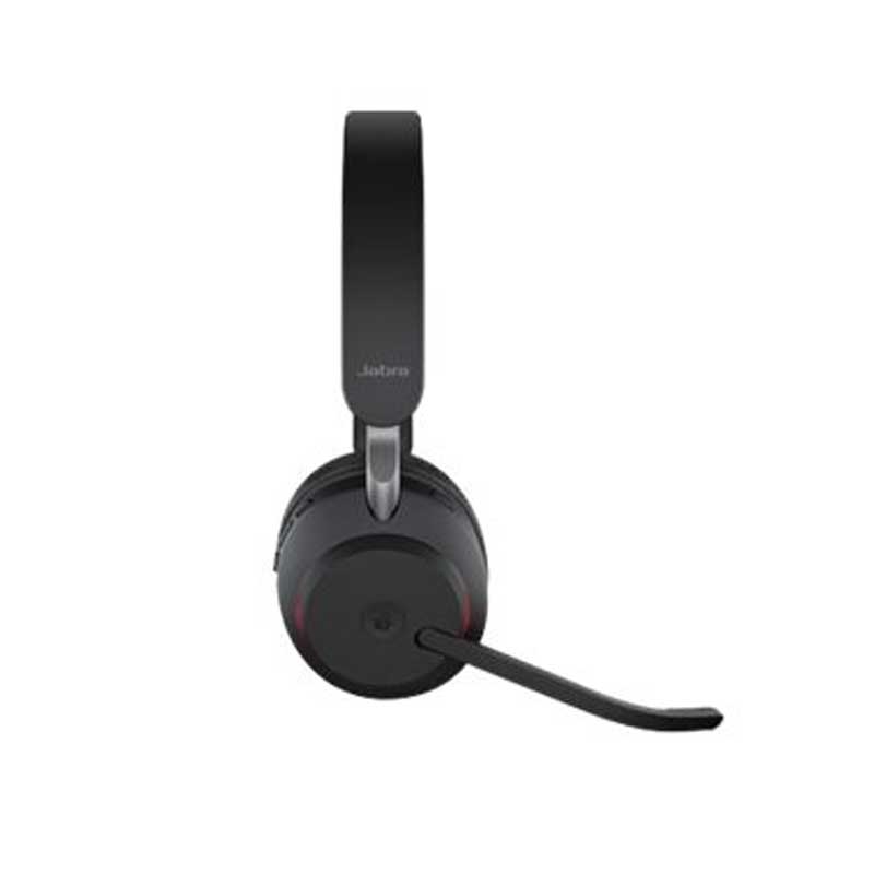 Jabra Evolve 2 65 MS Stereo Headset On Ear schwarz