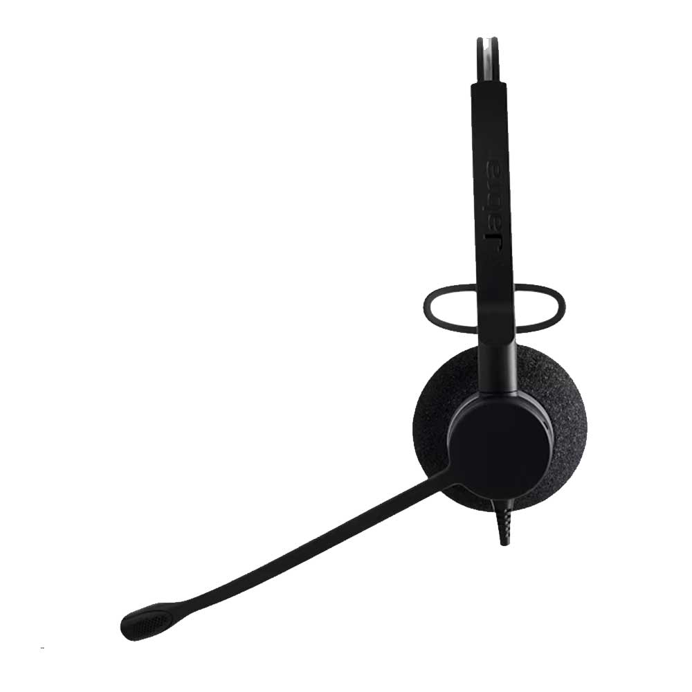 Jabra Q711011 Biz 2300 QD On-Ear Mono Headset mit Schnelltrennkupplung