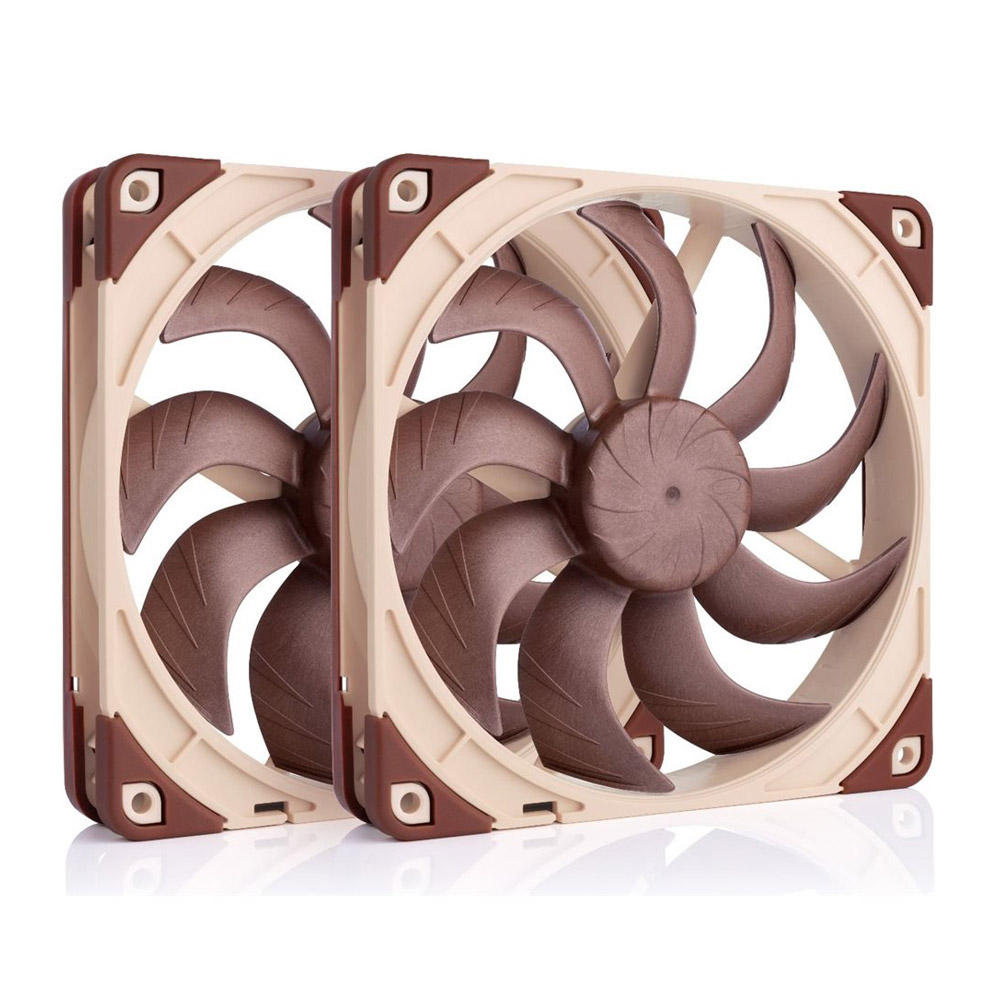 Noctua NF-A14x25 G2 PWM Lüfter-Set braun
