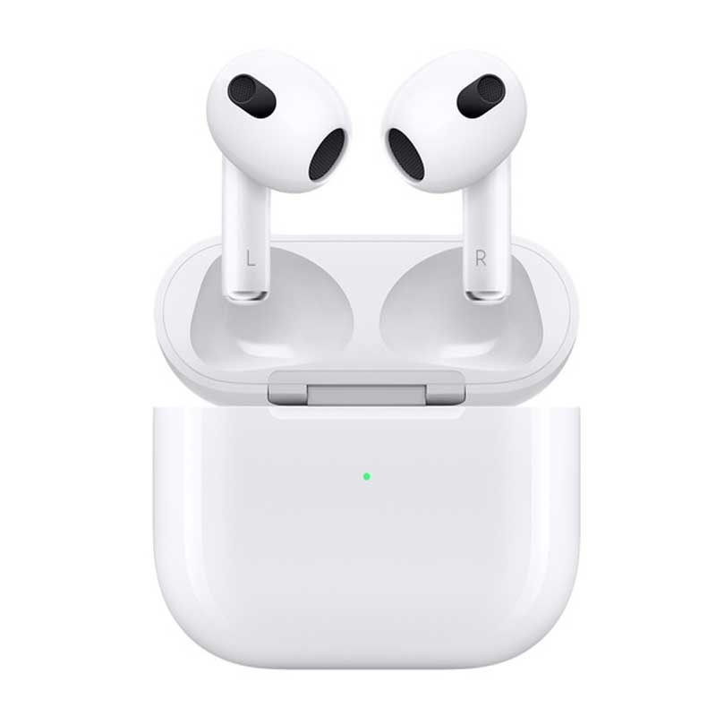 Apple AirPods (3. Generation) inkl. kabellosem MagSafe Ladecase weiß