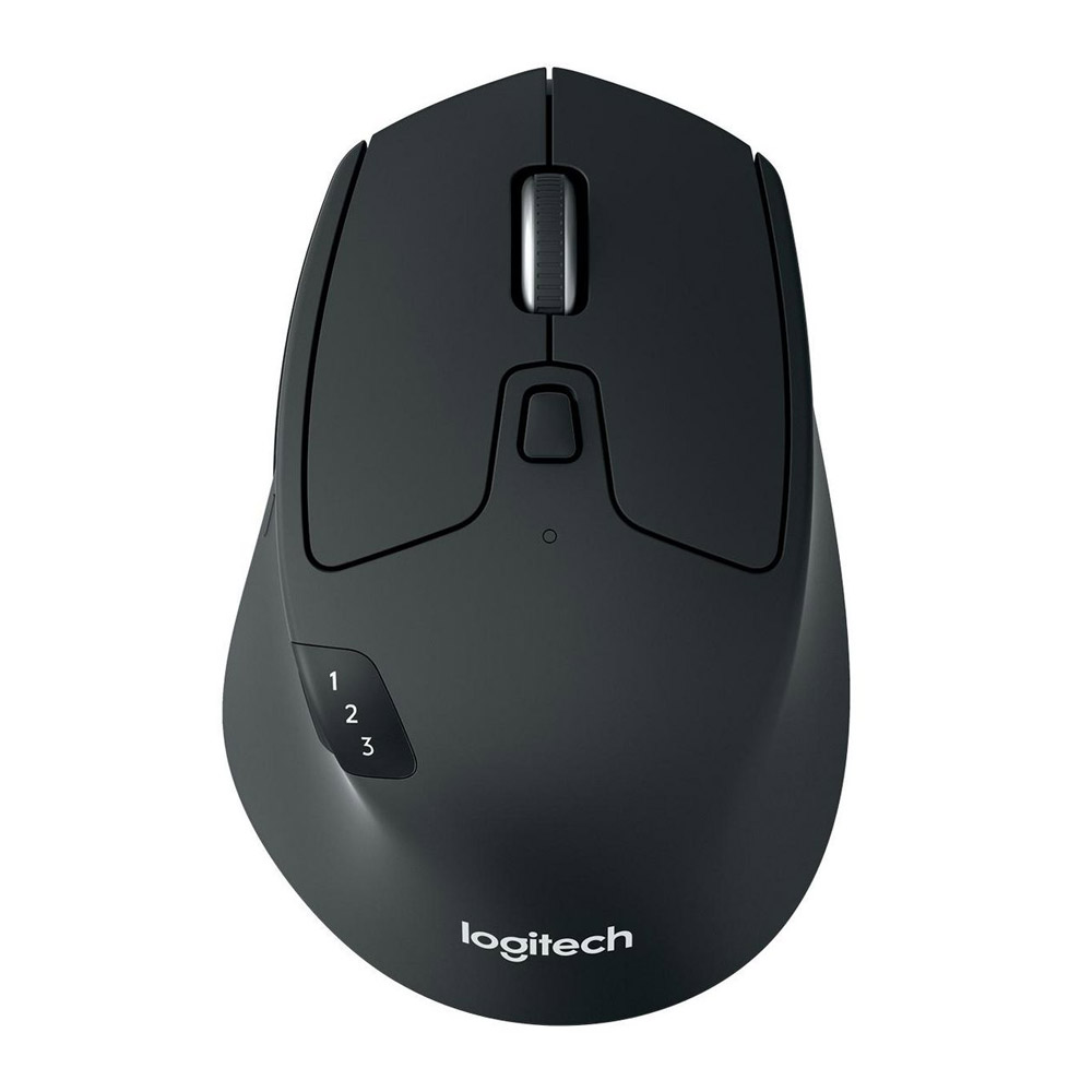 Logitech M720 Triathlon Multi-Device Kabellose Maus grau