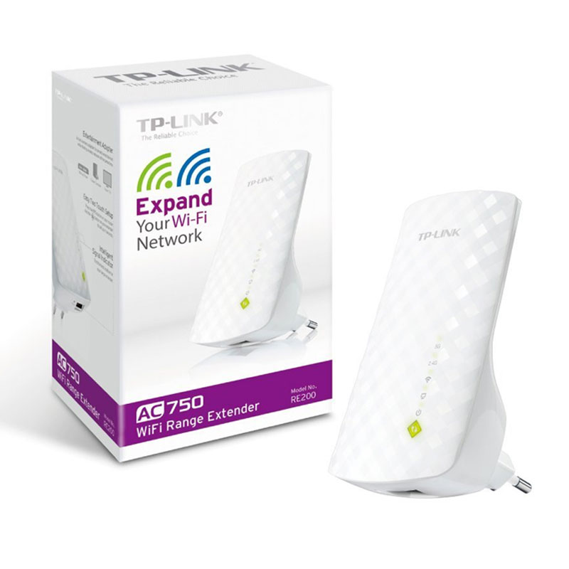 TP-LINK RE200 AC750 WiFi Range Extender / WLAN Repeater