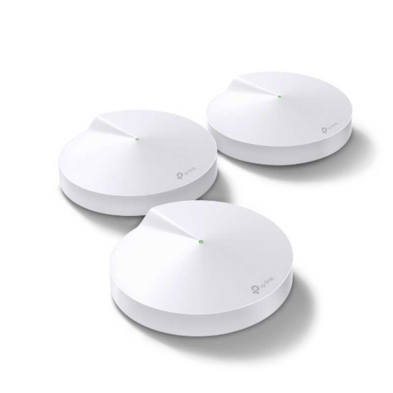 TP-Link Deco M5 (3er Pack) Mesh WLAN AC1300 Dualband Heimnetz Komplettlösung