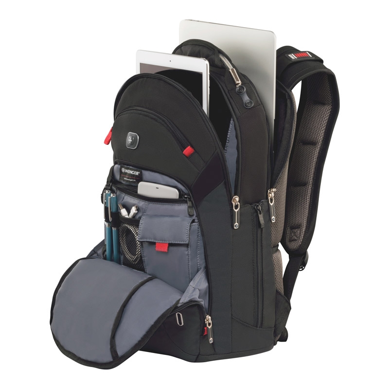 Wenger Gigabyte 15,4 Zoll Notebook Rucksack schwarz