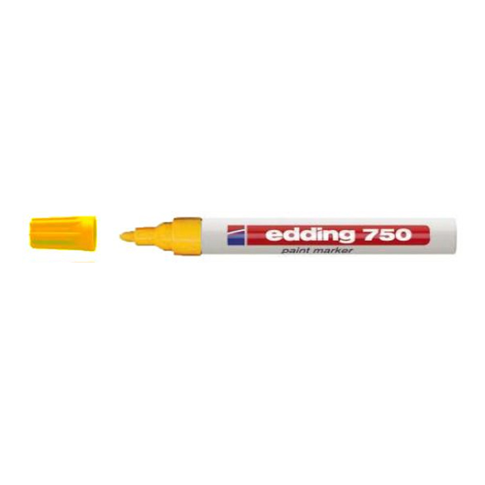 Edding Lackmarker 750 2-4mm gelb