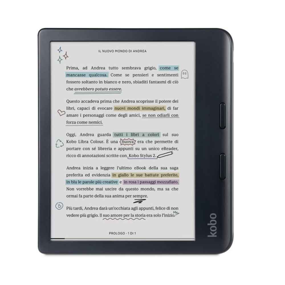 Kobo Libra Colour eBook-Reader schwarz