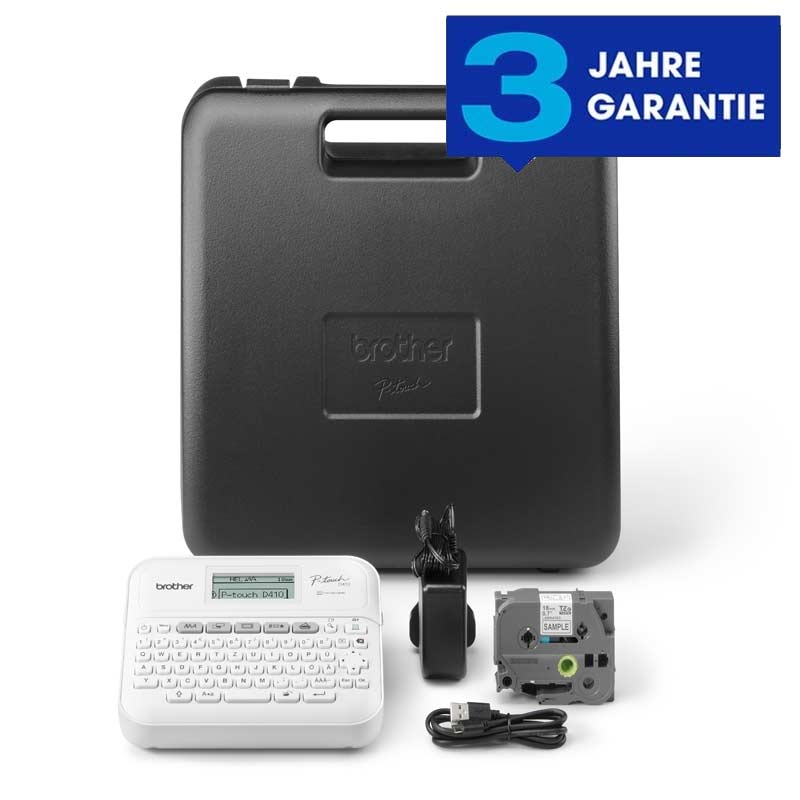Brother P-Touch PT-D410VP Beschriftungsgerät weiß