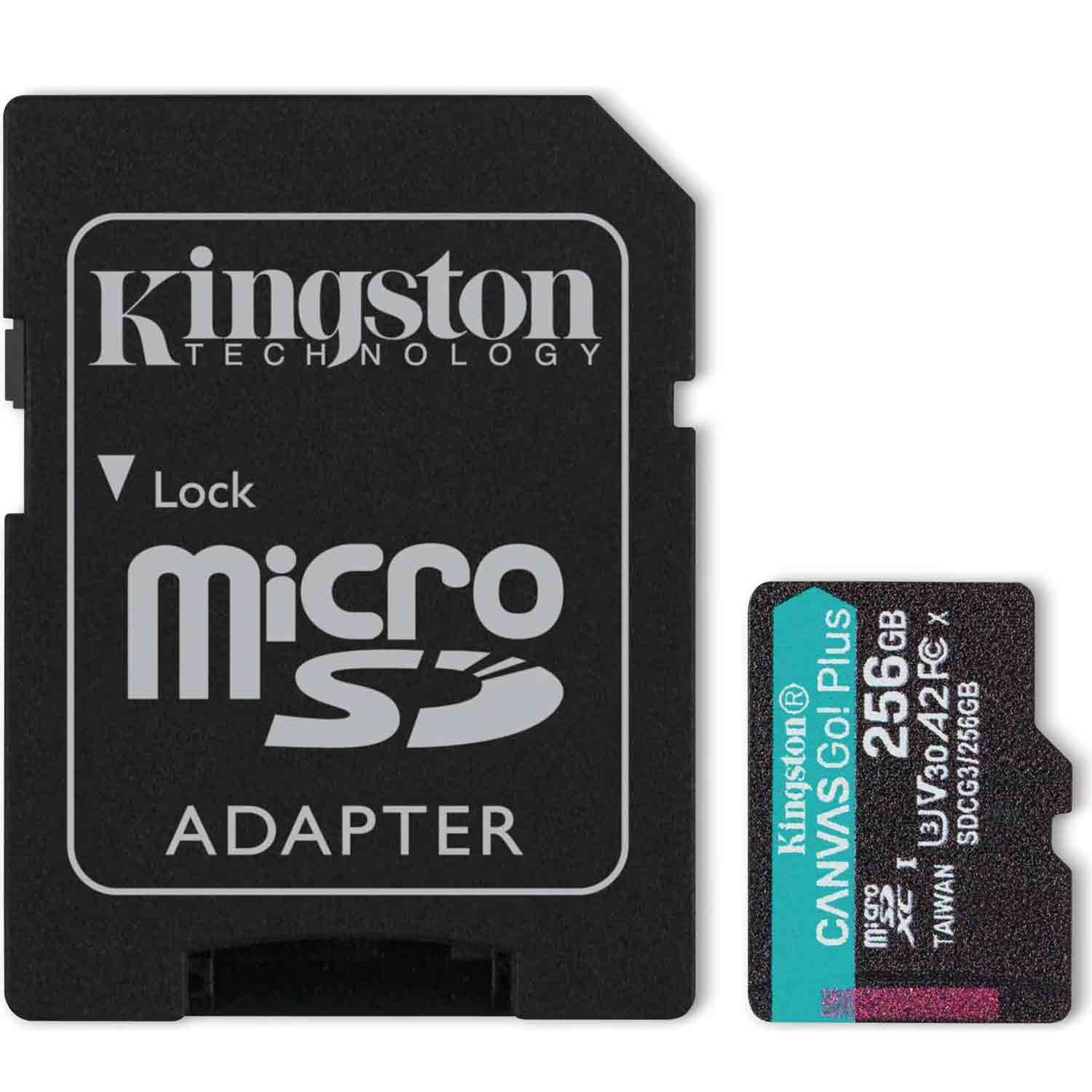 Kingston Canvas Go Plus SDCG4/256GB 256GB microSDXC Speicherkarte