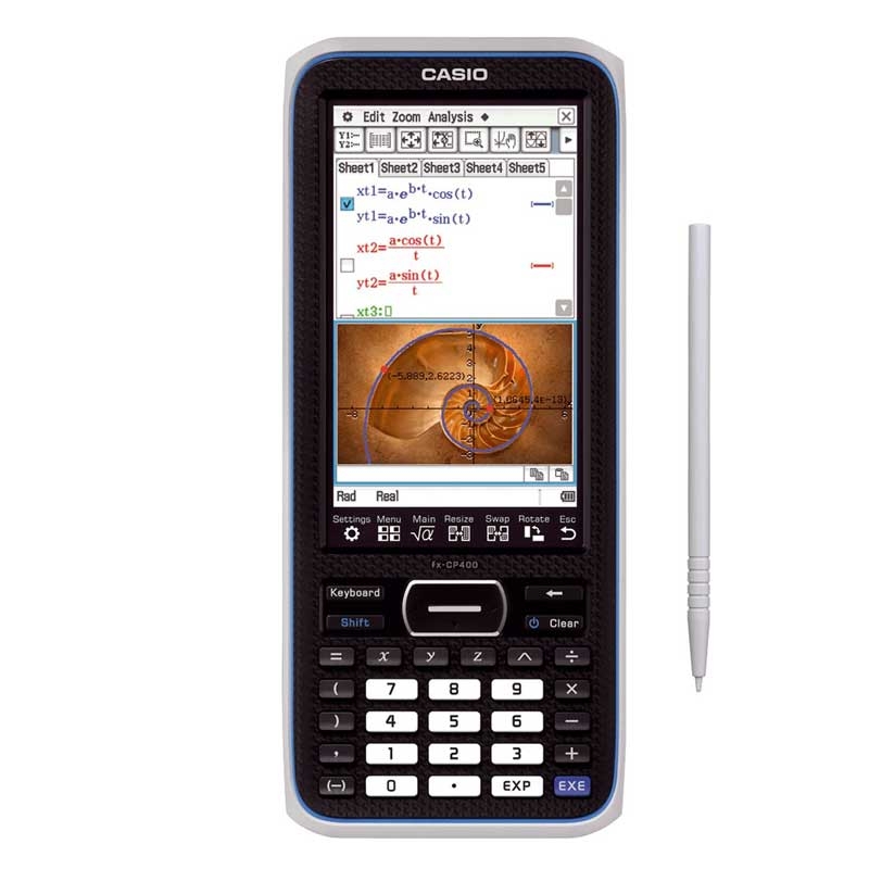 Casio FX-CP400 ClassPad Grafikrechner Batterie/Akku - schwarz