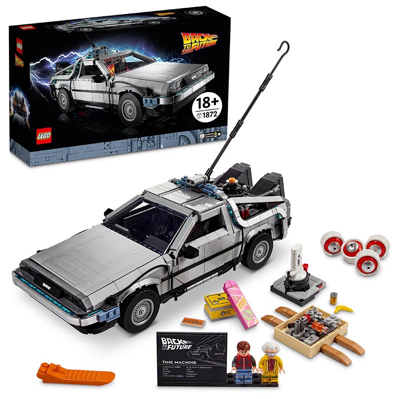 LEGO Creator Expert DeLorean DMC-12 - Die Zeitmaschine aus Zurück in die Zukunft (10300 )