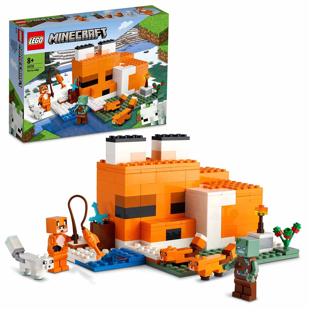 LEGO Minecraft Die Fuchs-Lodge (21178)