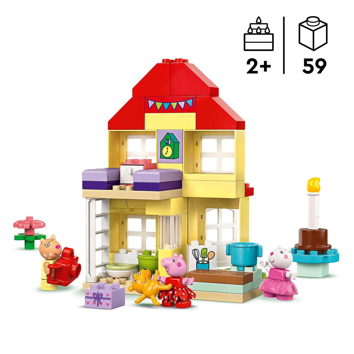 LEGO Duplo - Peppas Geburtstagshaus (10433)