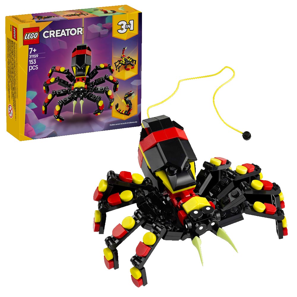 LEGO Creator 3 in 1 - Wilde Tiere: Überraschungsspinne (31159)
