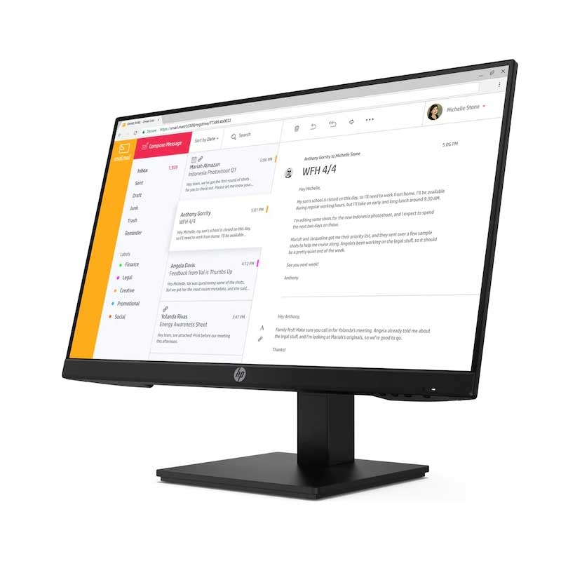 HP P24h G4 61 cm (24 Zoll) LED-Monitor
