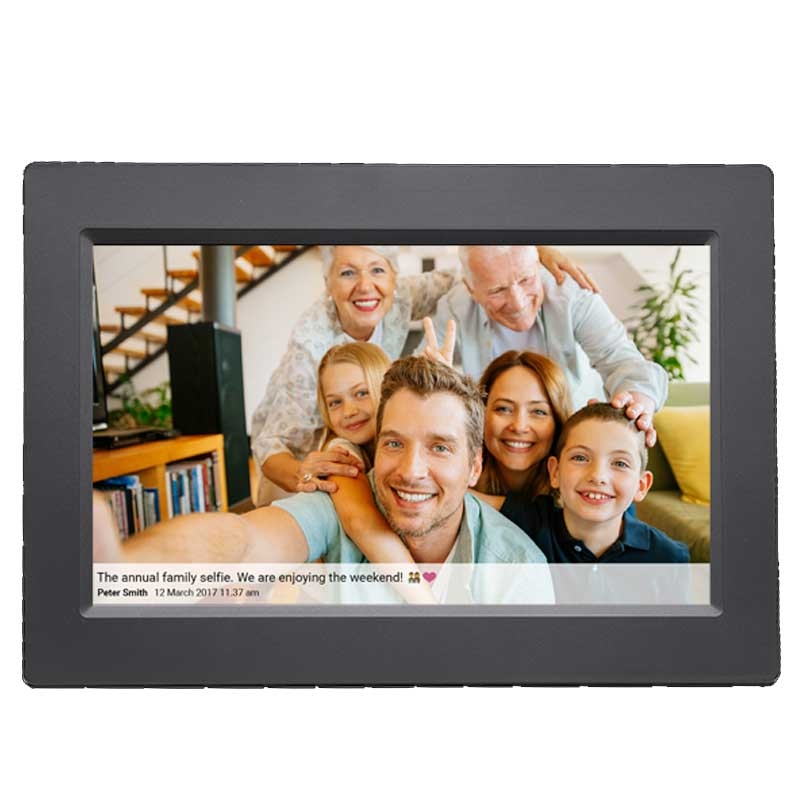 Denver PFF-1015B digitaler Bilderrahmen schwarz