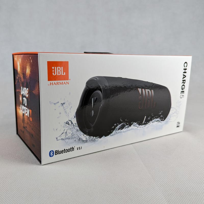 JBL Charge 5 tragbarer Lautsprecher schwarz