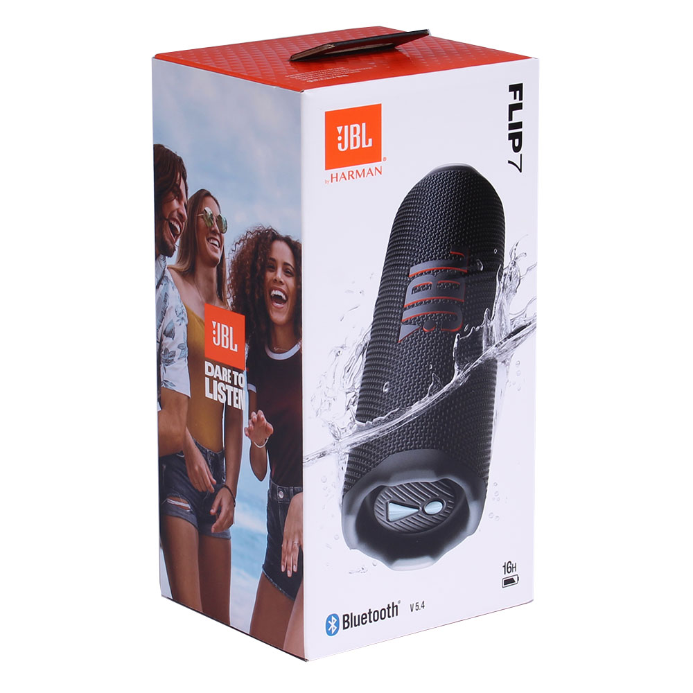 JBL Flip 7 Bluetooth Speaker schwarz