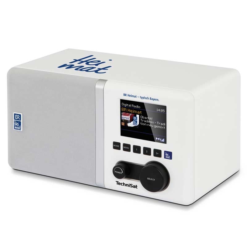 TechniSat Digitradio 300 BR Heimat Edition Digital-Radio weiß