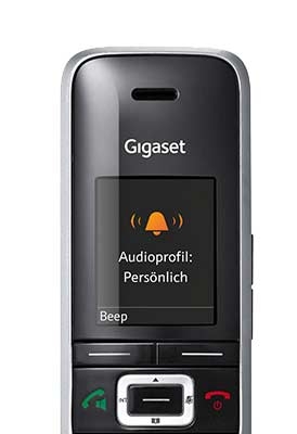 Gigaset S850HX platin/schwarz Mobilteil