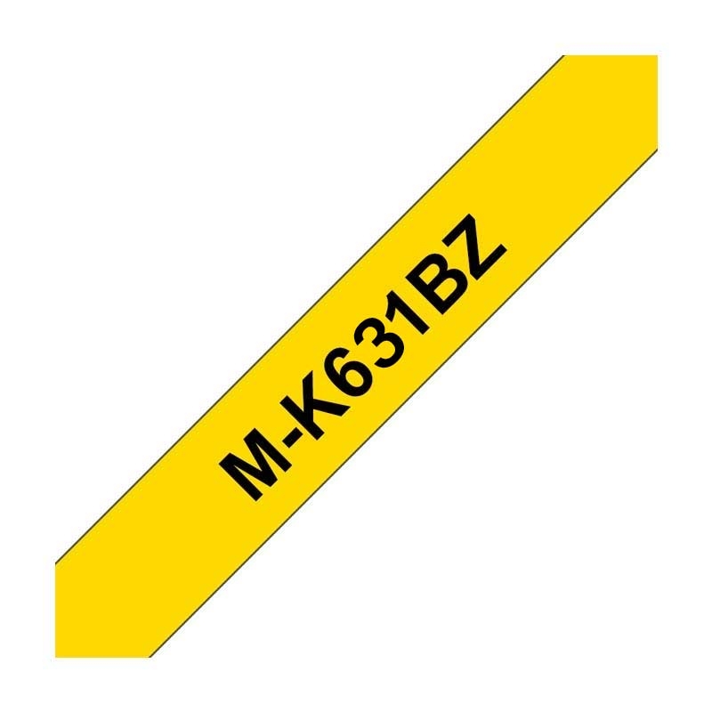 Brother MK-621 P-touch schwarz auf gelb 9mm