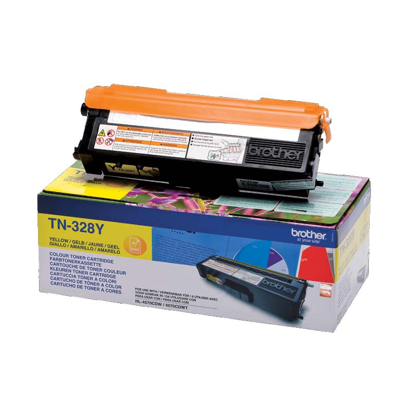 Brother TN328Y Toner gelb
