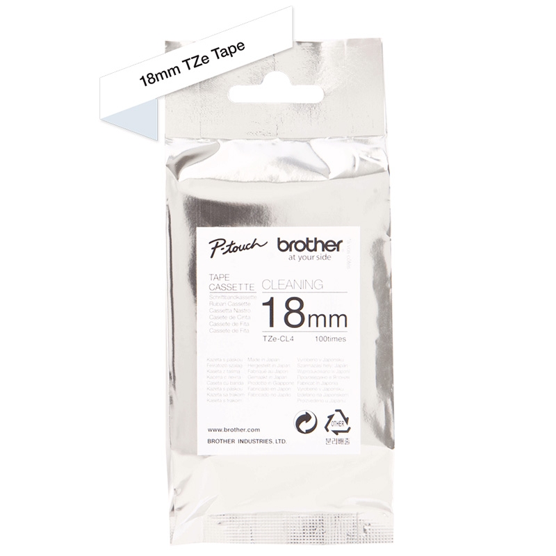 Brother TZECL4 P-Touch Reinigungkassette 18mm