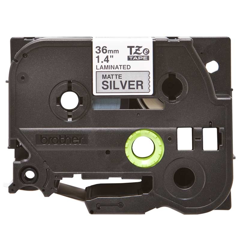 Brother TZe-M961 P-touch schwarz auf silver-matt 36mm
