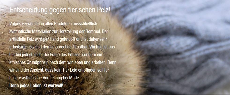 Vulpés Cinera - Beheizbare Strickmütze, grau