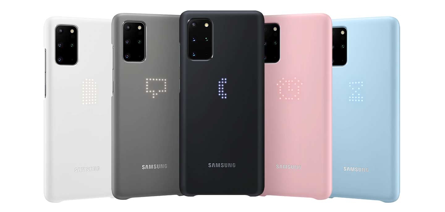 Samsung LED Cover Galaxy S20+ (SM-G985) schwarz